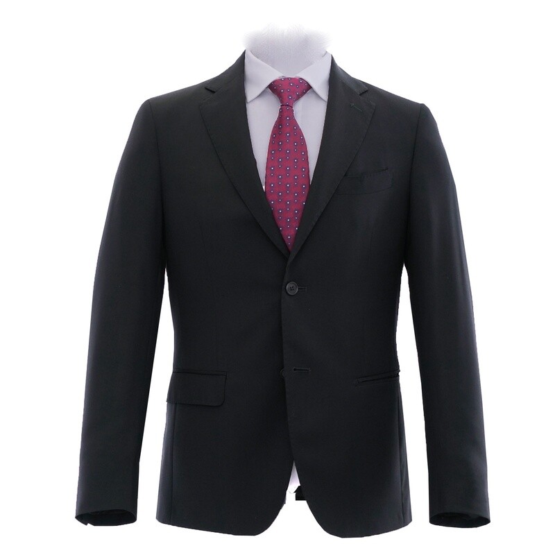 Black Mazzetto Plain Suit