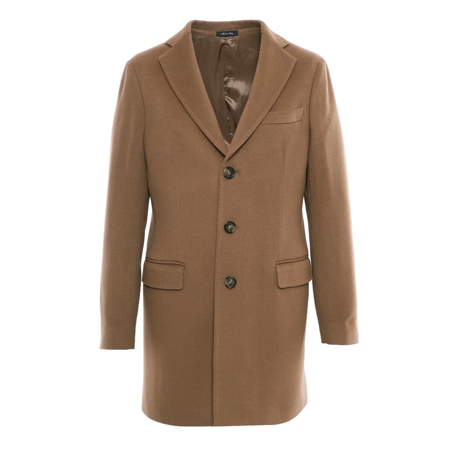 Camel Pure Cashmere Overcoat