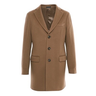 Camel Pure Cashmere Overcoat