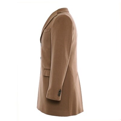 Camel Pure Cashmere Overcoat