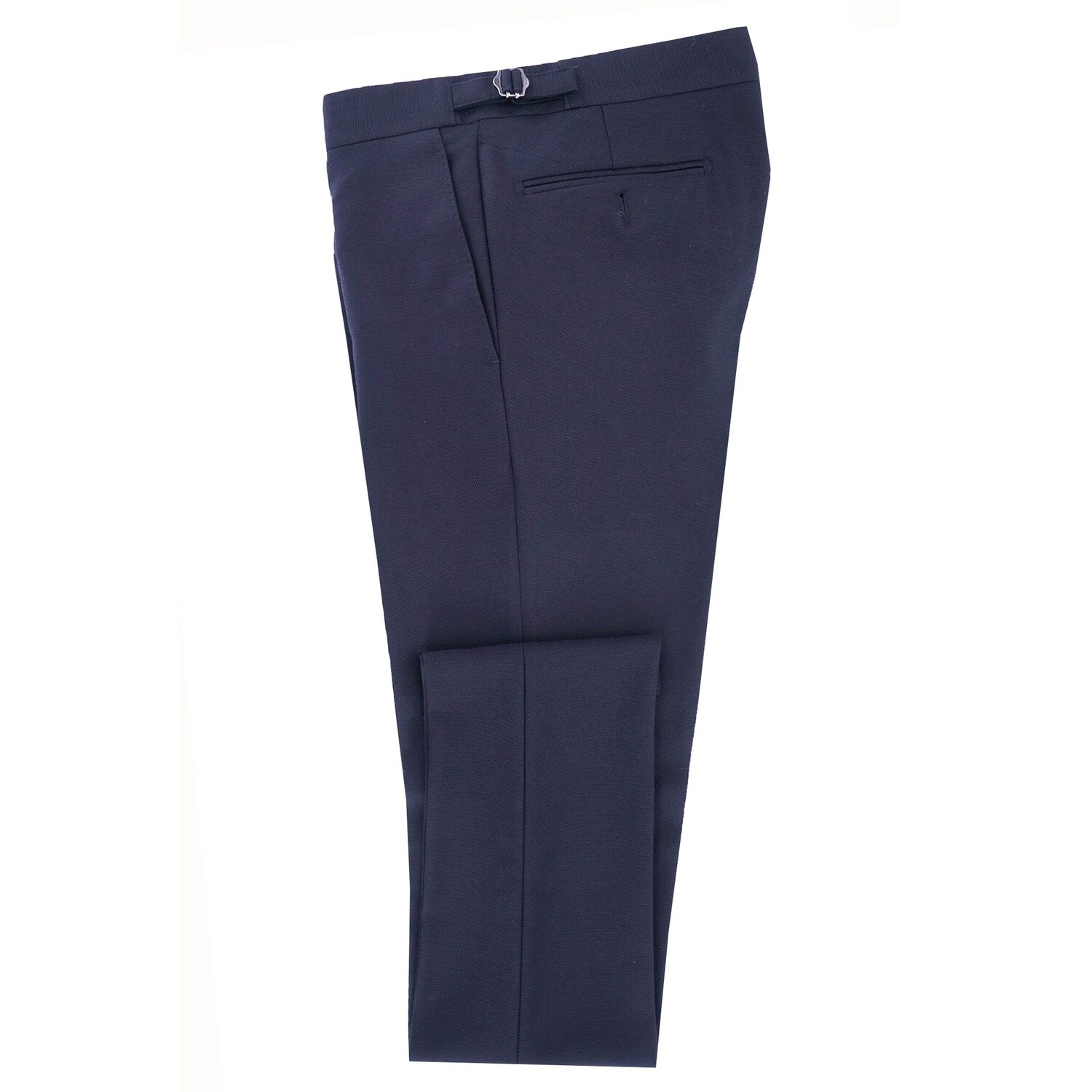 Navy Birdseye Scabal Suit Trouser