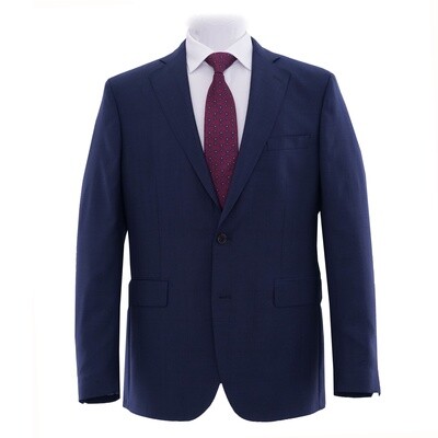 Blue Prince of Wales Check Suit Jacket New
