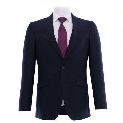 Navy Birdseye Scabal Suit Jacket