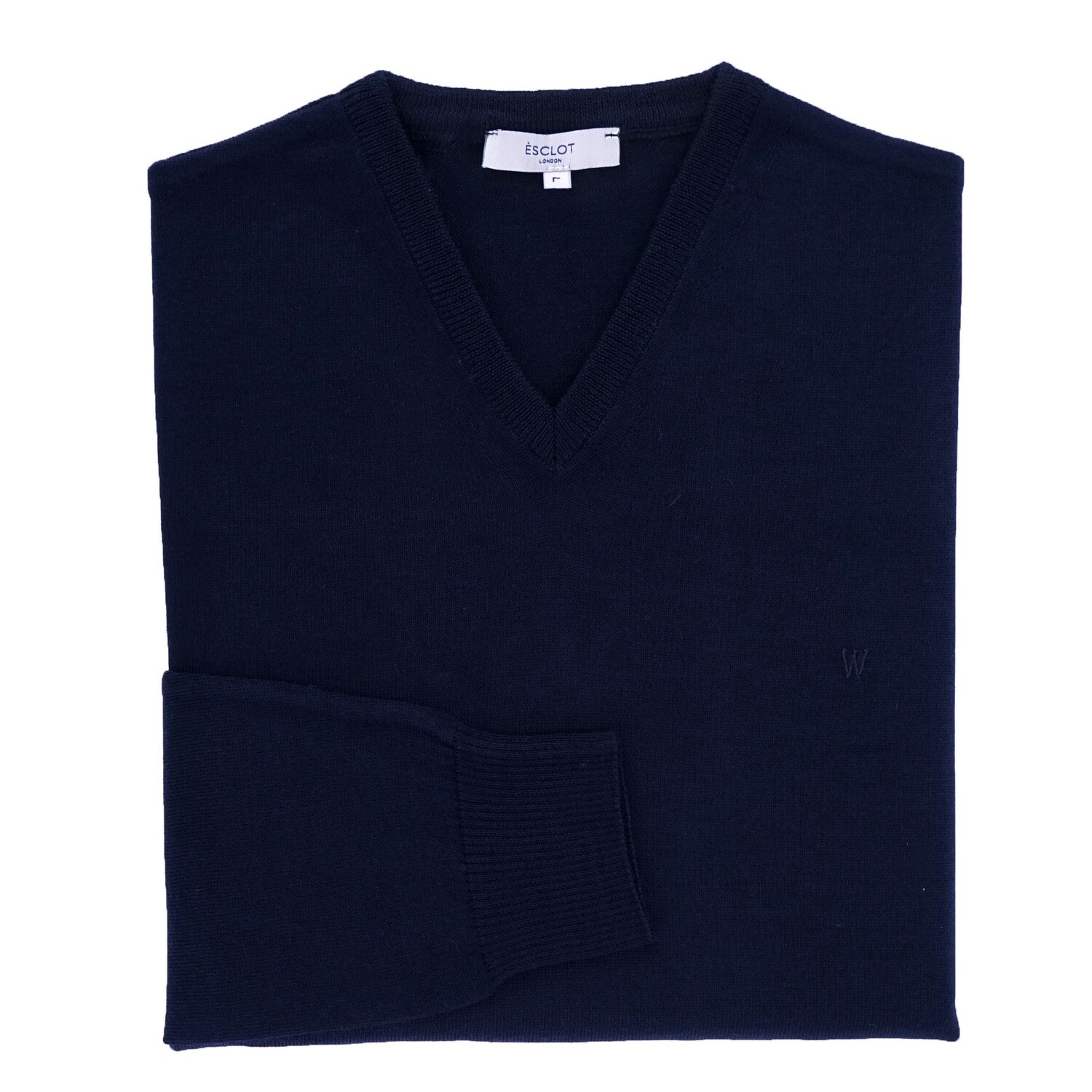 Dark Blue V-Neck