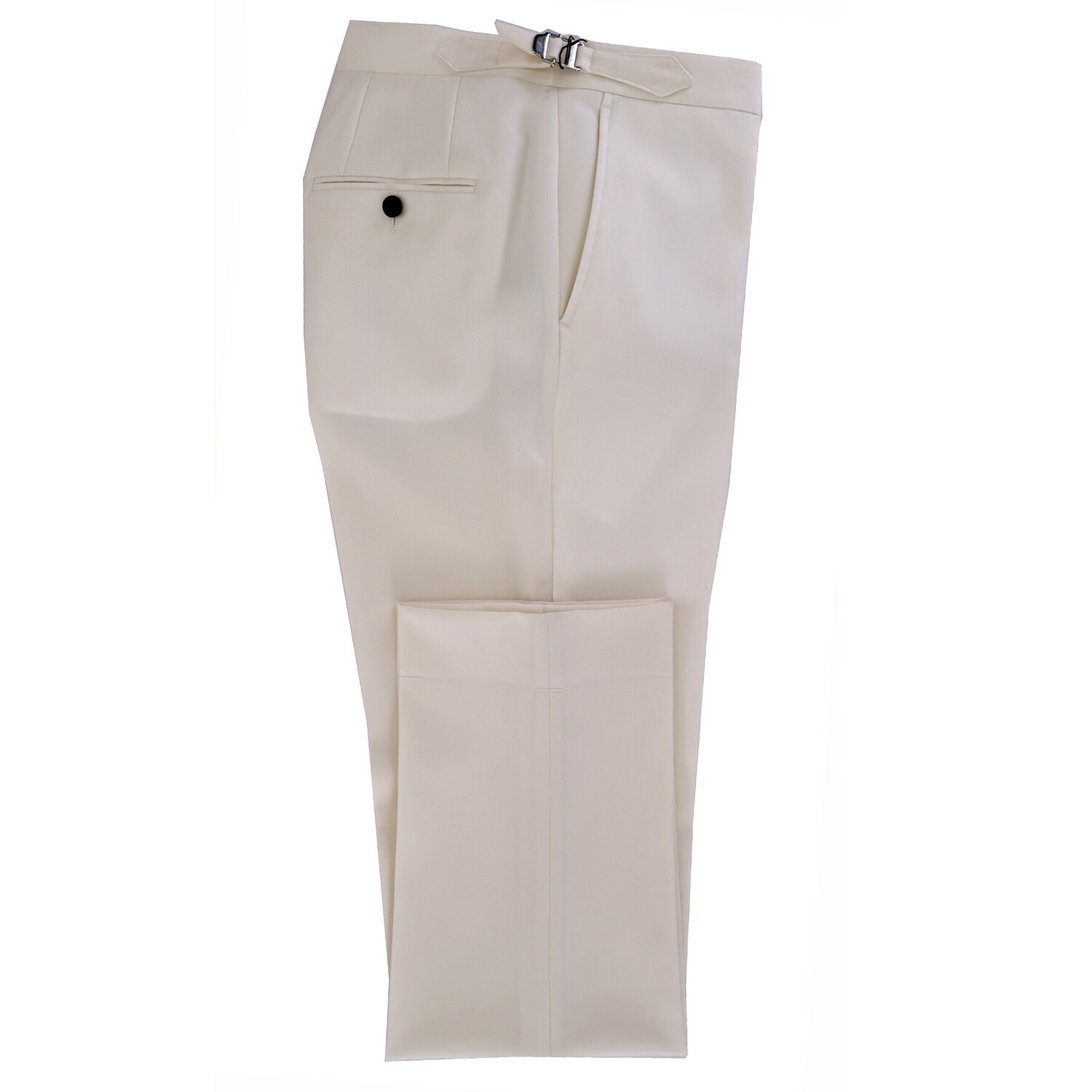 Ivory Shawl Lapel Tux Trouser