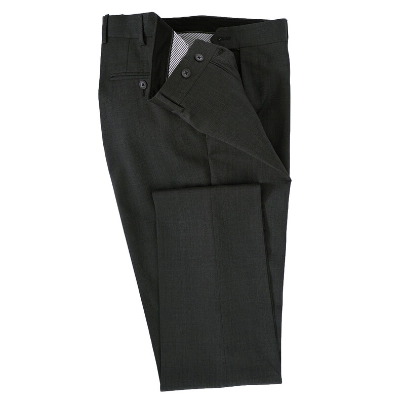 Charcoal Marzotto Suit Trouser