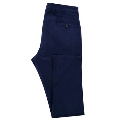 Blue Poplin Esclot Chino