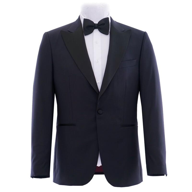 Navy Peak Lapel Tuxedo