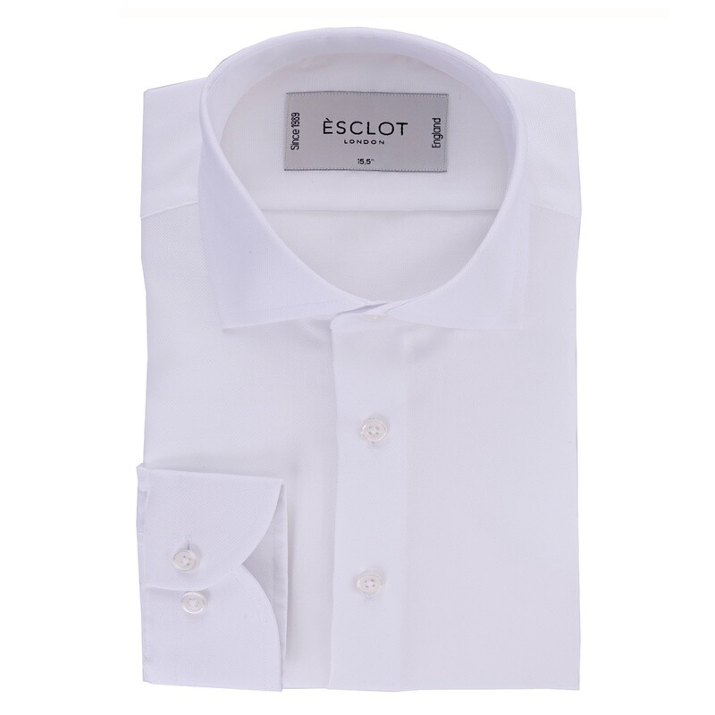 White Non-Iron Single Cuff Oxford Shirt