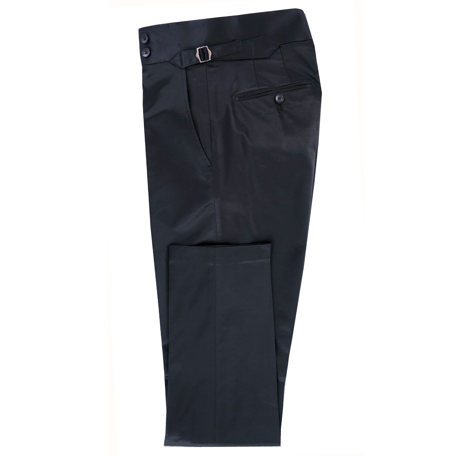 Black Peak Lapel Suit Trouser