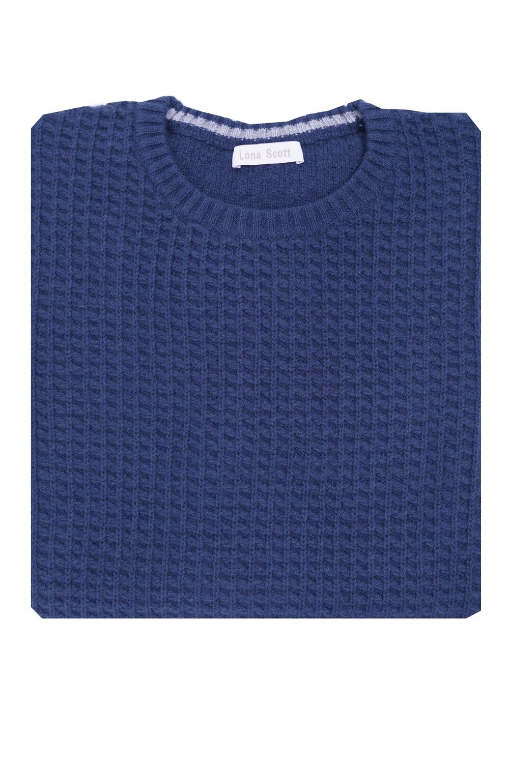 Navy Lona Scott Honeycomb Jumper
