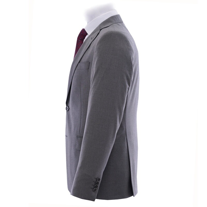 Light Grey Pinstripe Suit
