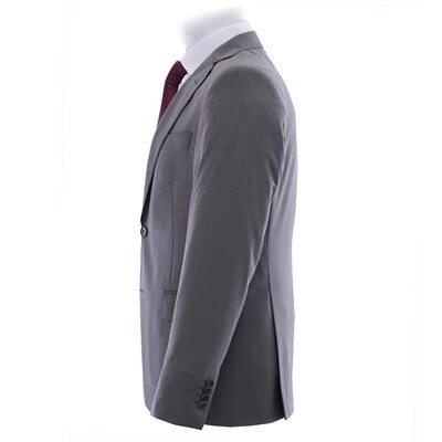 Light Grey Pinstripe Suit