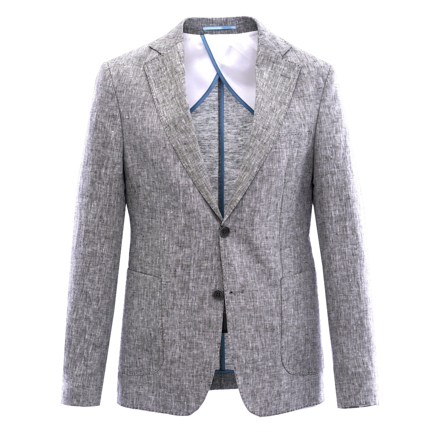 Grey Linen Suit