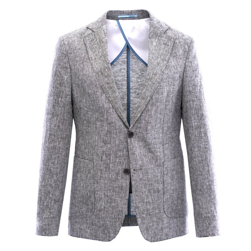 Grey Linen Suit