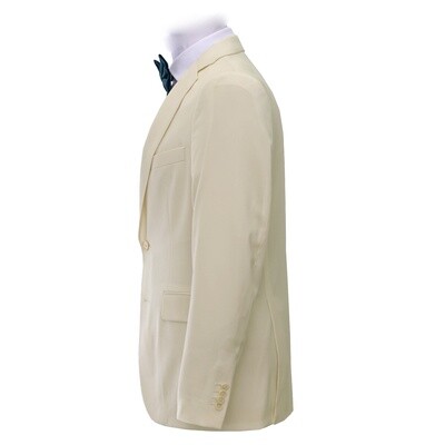 White Notch Lapel Suit