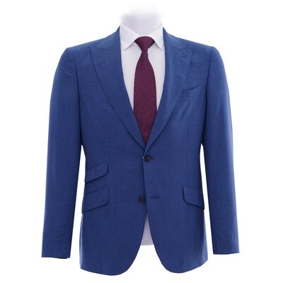 Royal Blue Ticket Pocket Suit