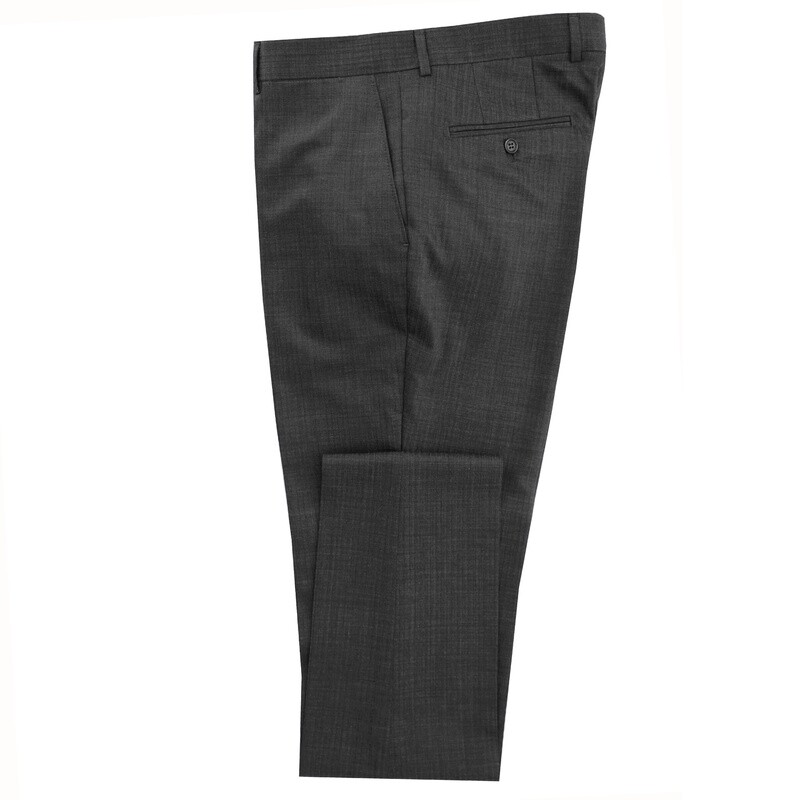 Grey Stripe Suit Trousers