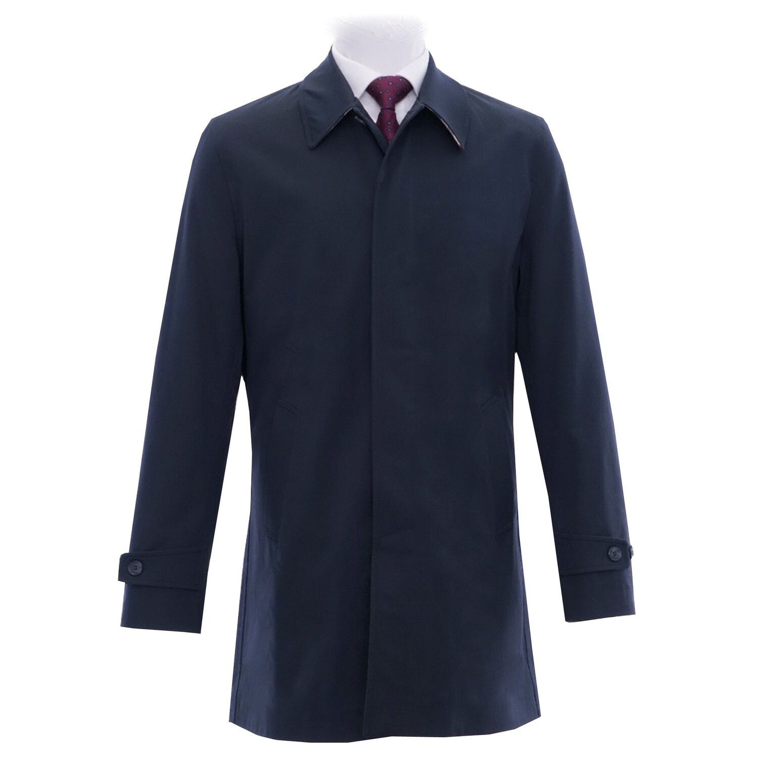 Navy Classic Rainmac