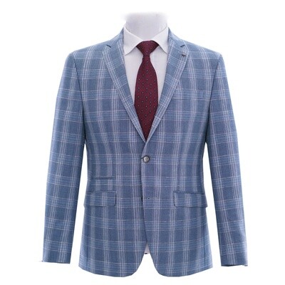 Light Blue Dh Check Jacket