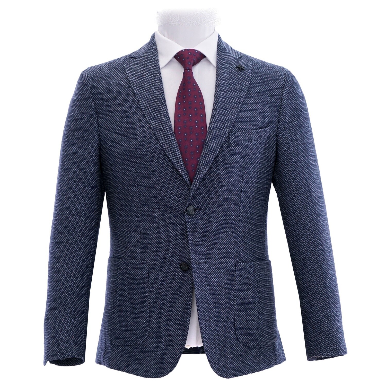 Blue Patch Pocket Jacket