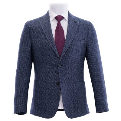 Blue Patch Pocket Jacket