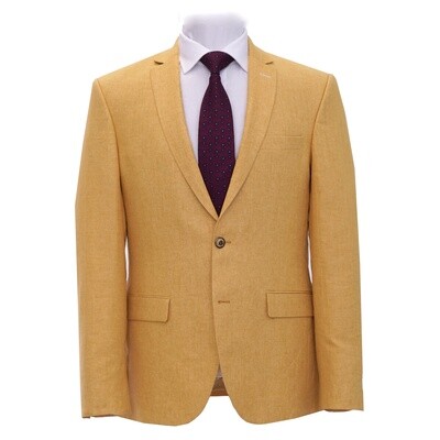 Yellow Linen Jacket