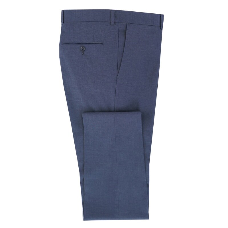 Petrol Blue 3Pc Suit Trousers