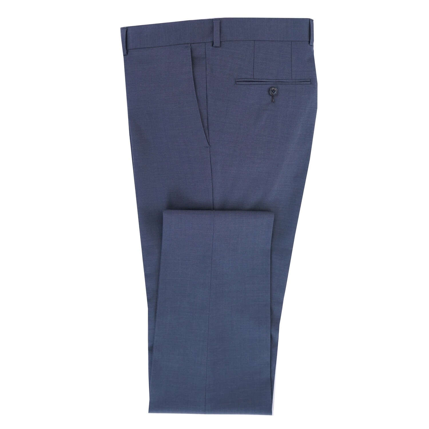 Petrol Blue 3Pc Suit Trousers