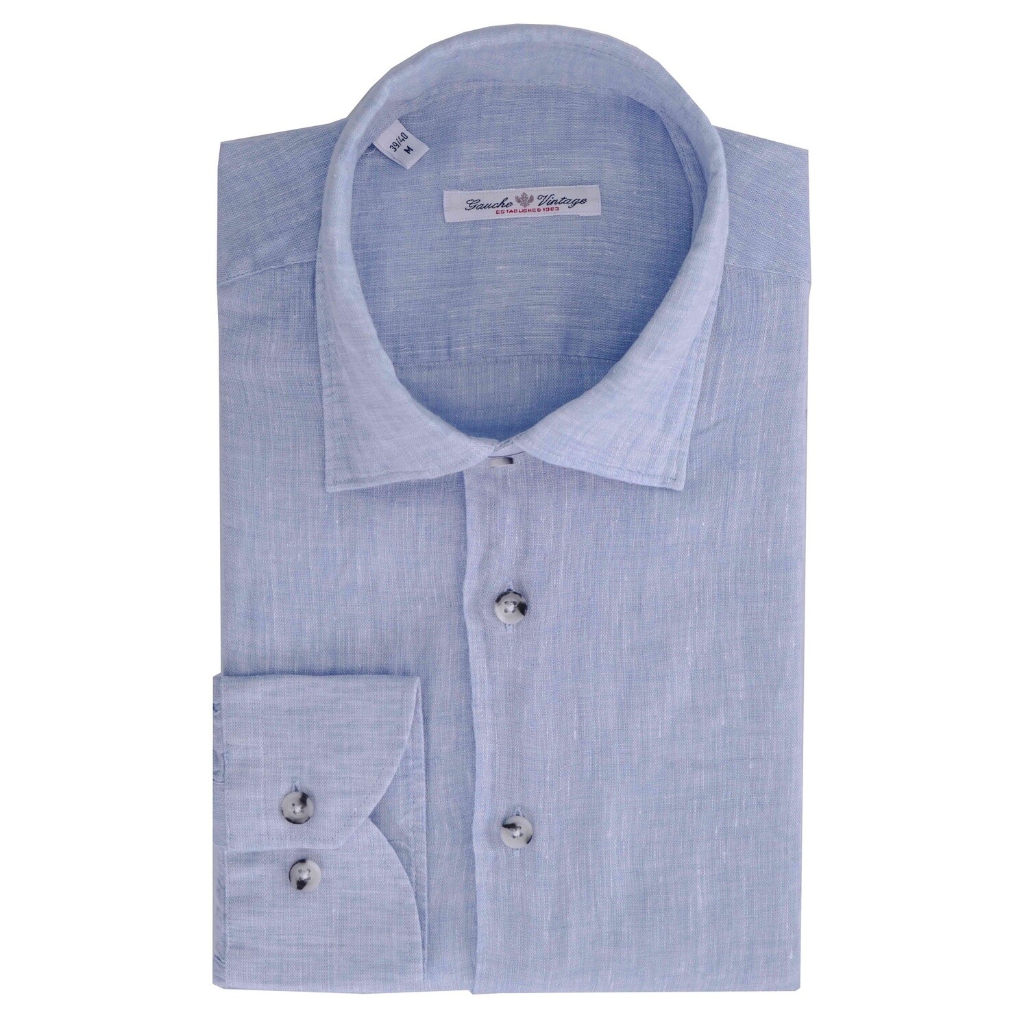 Blue Linen Shirt