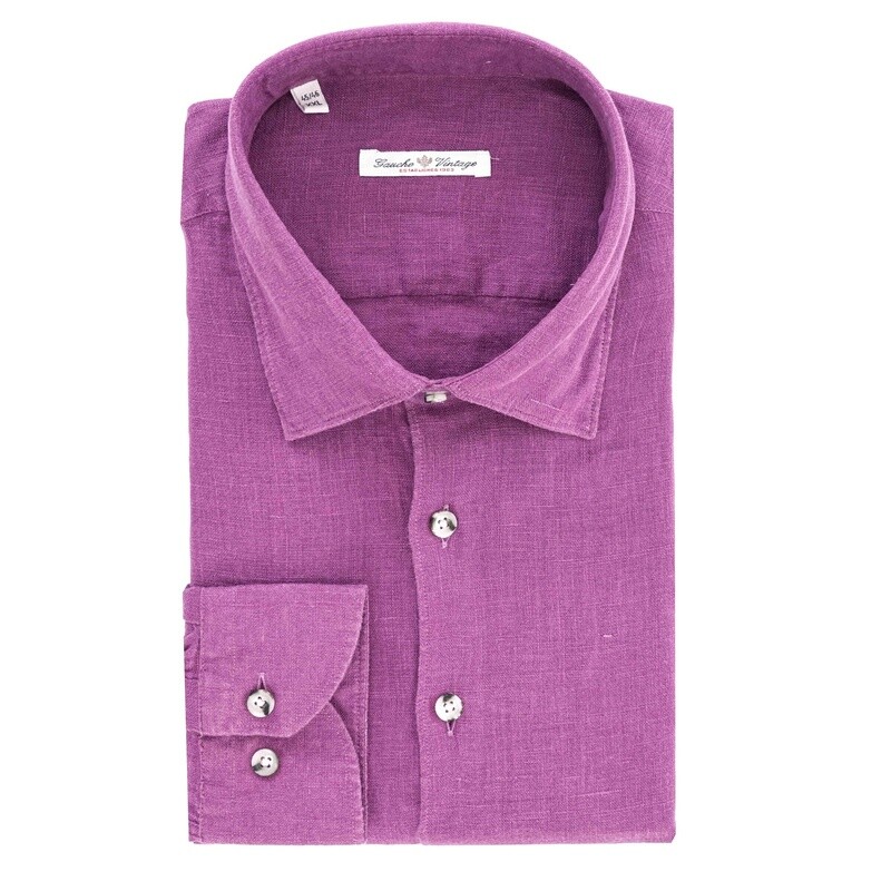 Purple Linen Shirt