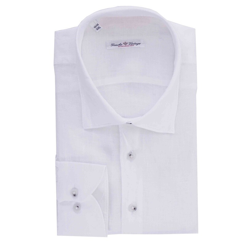 White Linen Shirt(gauche)