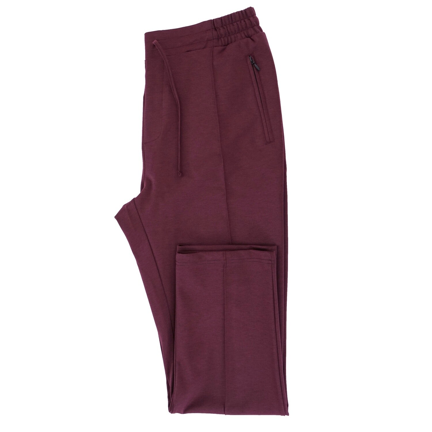 Burgundy Tracksuit Bottom