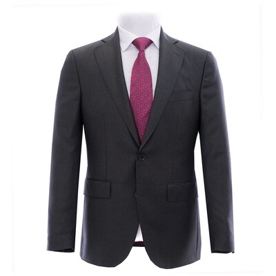 Charcoal Notch Lapel Classic Suit
