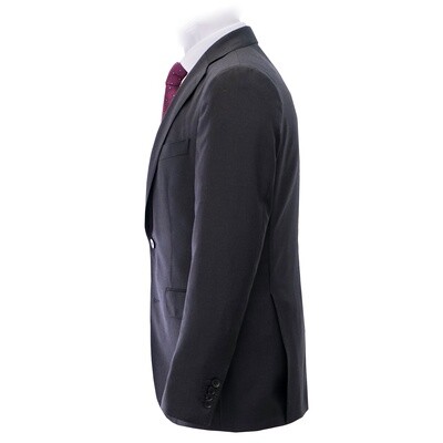 Charcoal Notch Lapel Classic Suit