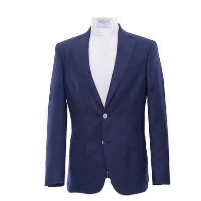 Navy Standeven Patch Pocket Jacket