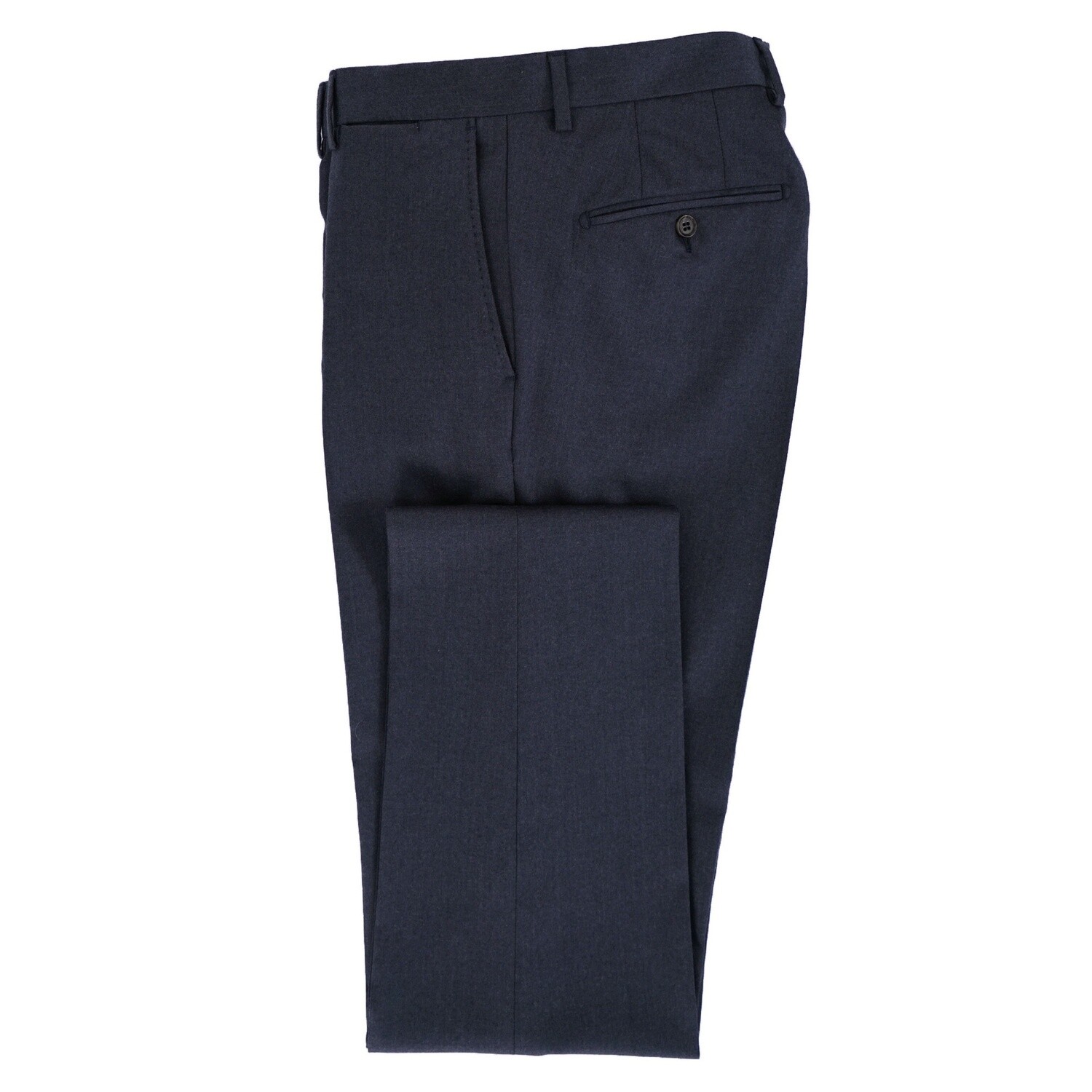 Blue Flannel Suit Trousers