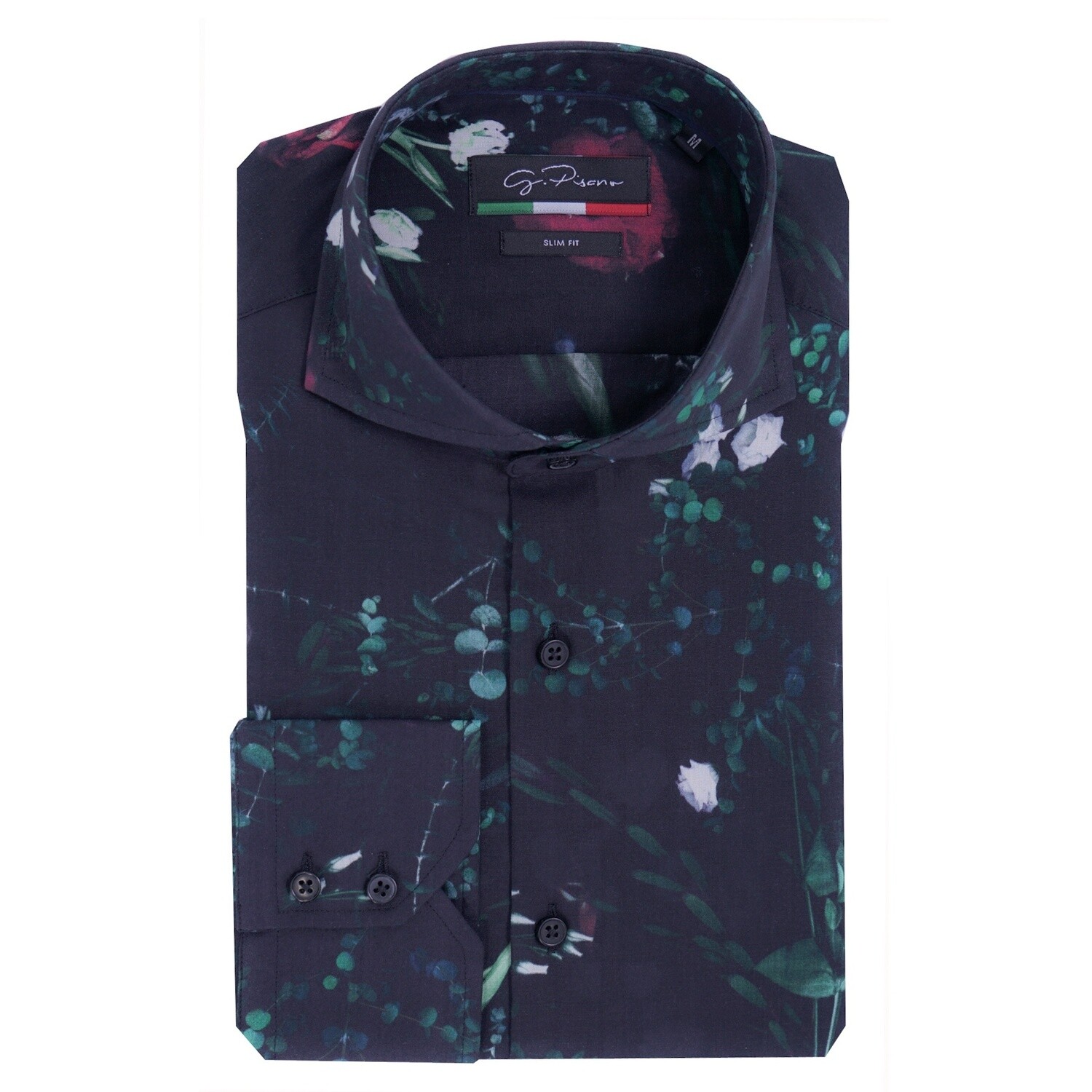 Black Floral Print