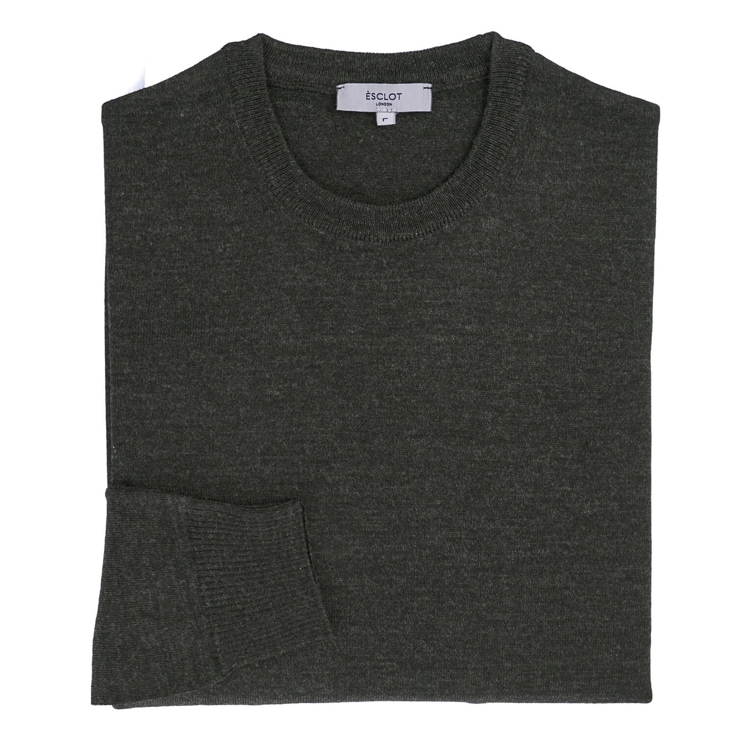 Dark Grey Crew Neck