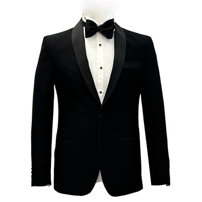 Black Shawl Lapel Event Tuxedo Jacket