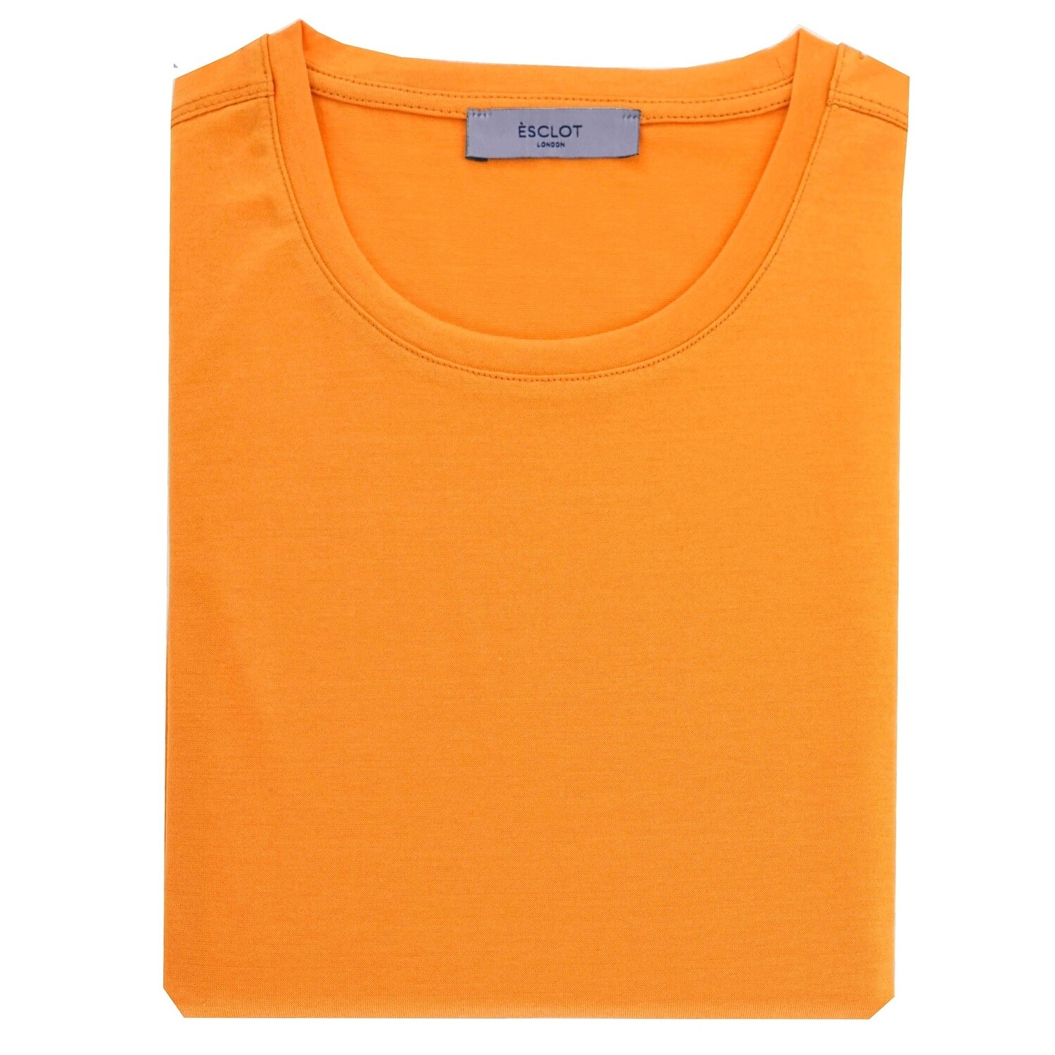 Orange Crew Neck T-Shirt
