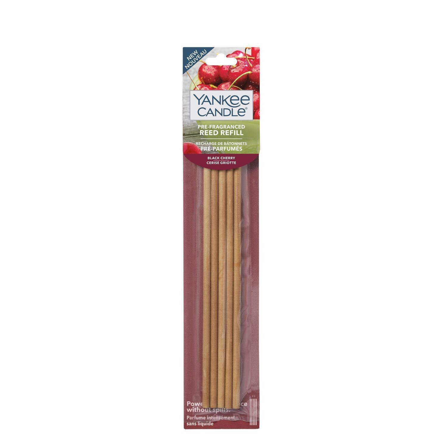 PRE-FRAGRANCED REED REFILL BLACK CHERRY