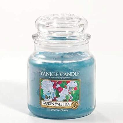 Yankee  candle Garden Sweet Pea Giara Media 411g