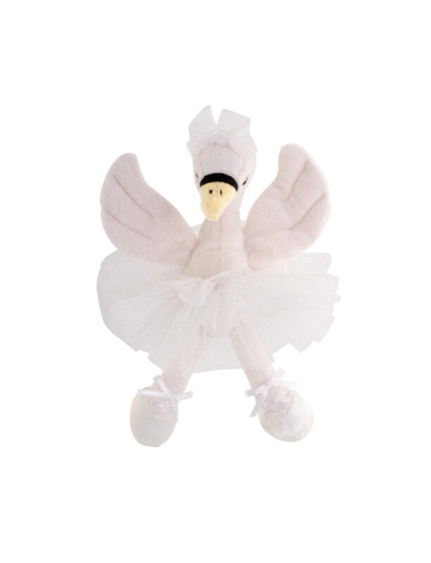 WHITE ODETTE - CIGNO BALLERINA- BIANCO-SMALL