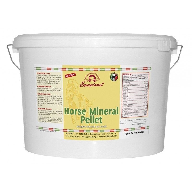 HORSE MINERAL PELLET 20 KG.