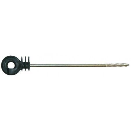 AISLADOR ROSCA MADERA PARA HILO 22 CM.
