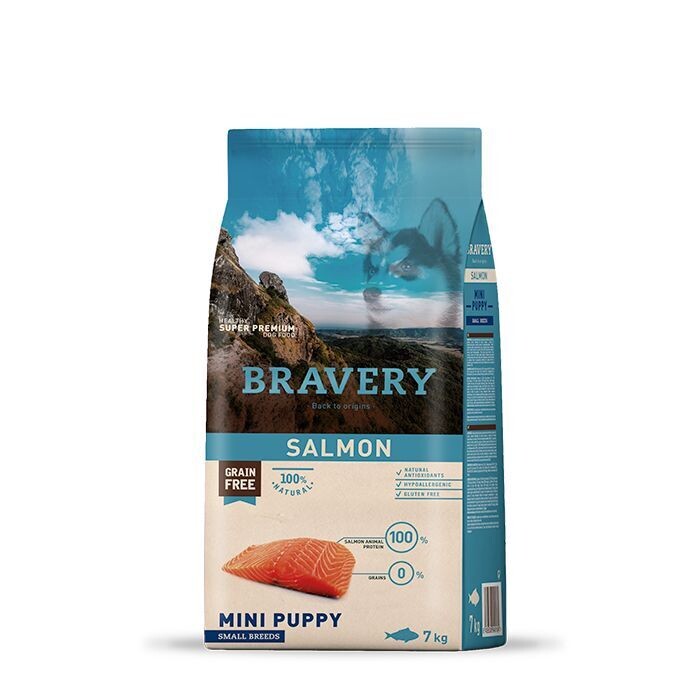 BRAVERY DOG SALMON MINI PUPPY SMALL BREEDS