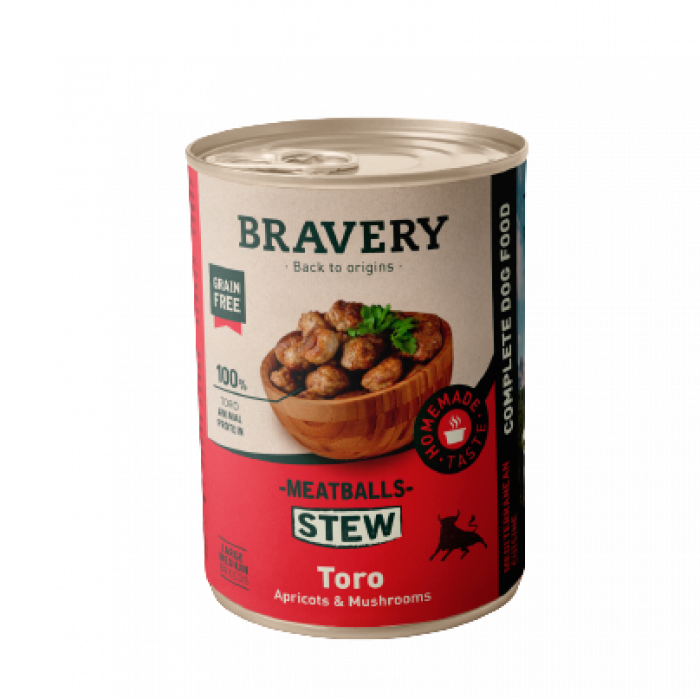 Bravery Albóndigas Toro, Albaricoques y Setas