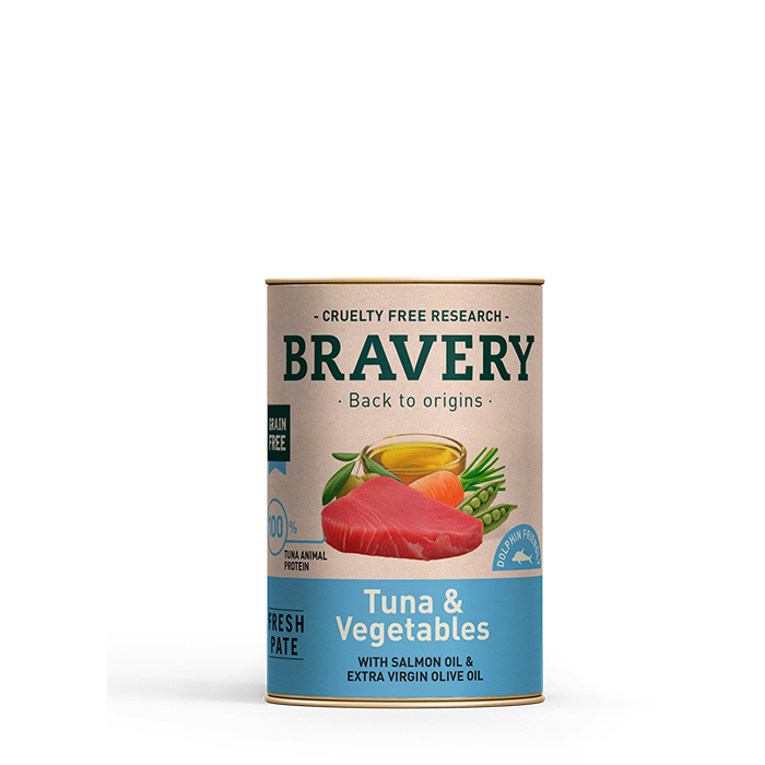 Tuna & Vegetables (with salmon oil & extra virgin olive oil)