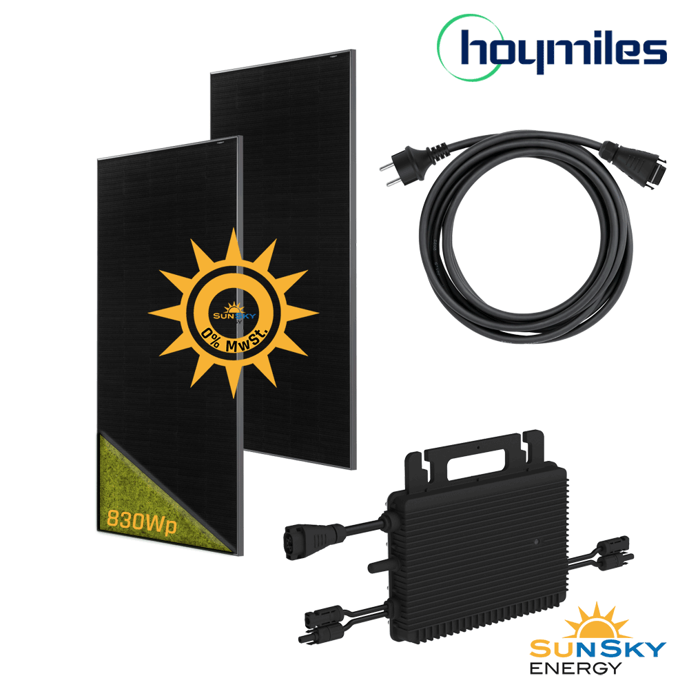 Balkonkraftwerk mit 920Wp Modulleistung Balkonkraftwerk mit 920Wp Modulleistung